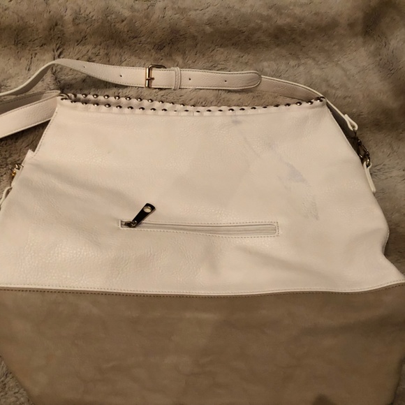 Large Faux Leather Hobo Bag - Picture 8 of 11